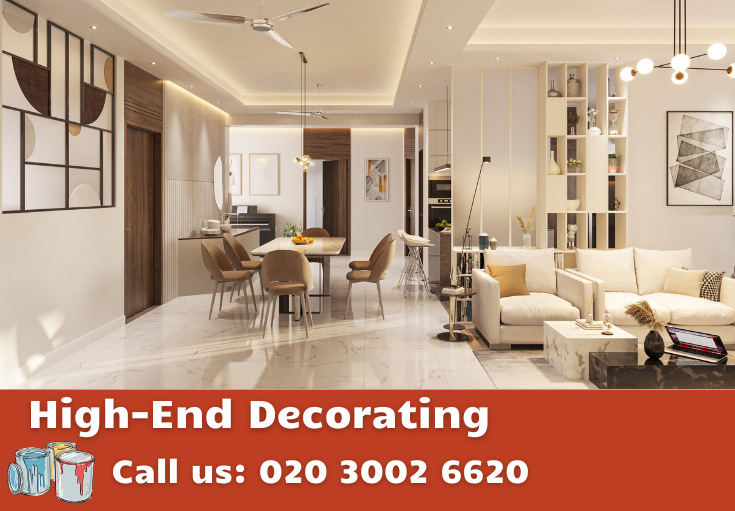 high-end decorating Clapton