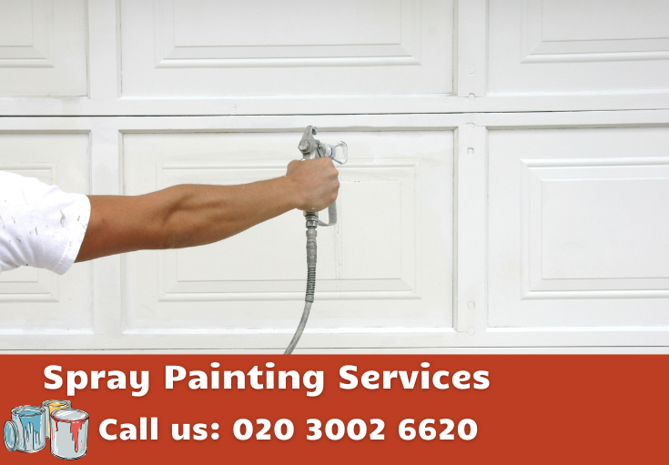 spray painting Clapton
